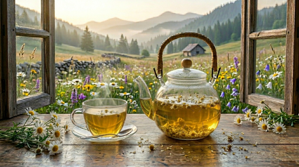 Infusea Journal Chamomile Infusion brewing image